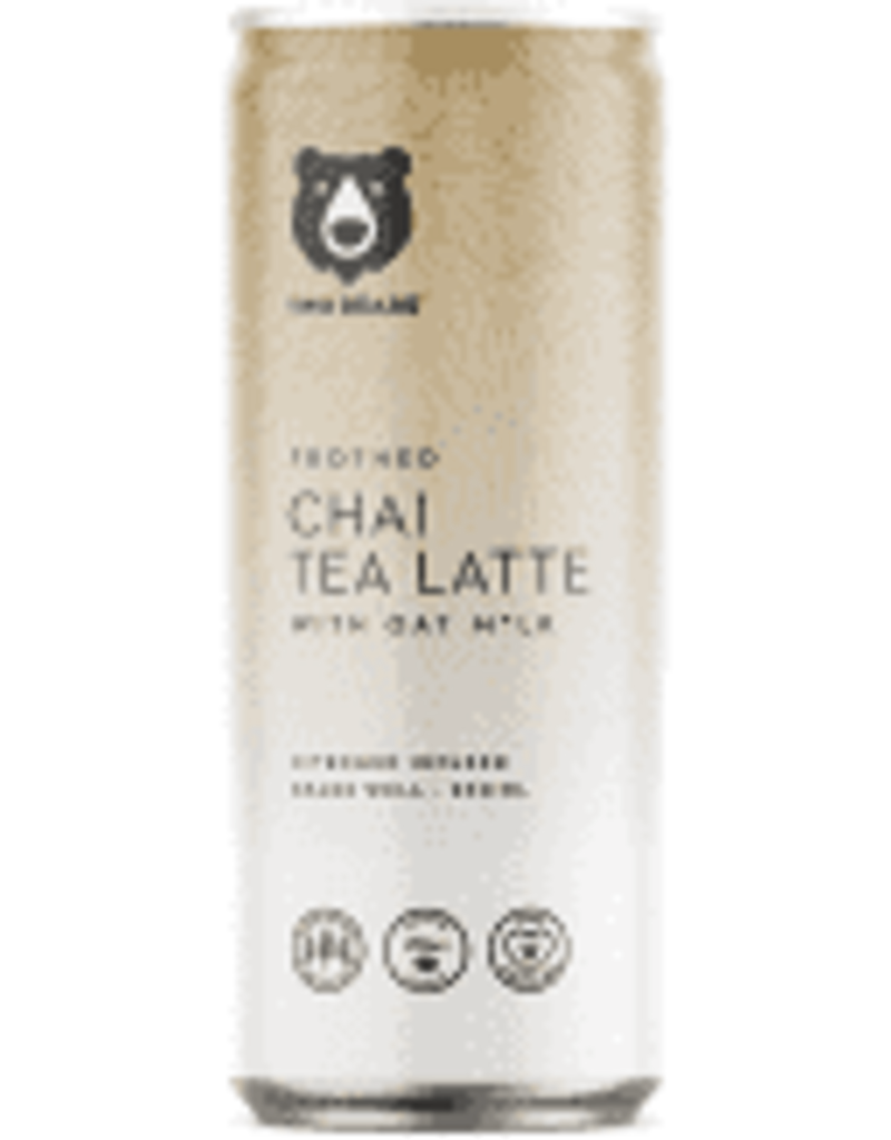 Two Bears Cold Brew Tea - Frothed Chai Tea Latte (207mL)