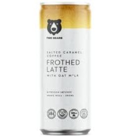 Two Bears Cold Brew Coffee - Salted Caramel Frothed Latte (207mL)