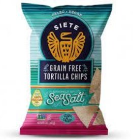 Siete Tortilla Chips - Vegan -Sea Salt - Grain Free (142g)