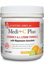 Medi-C Plus - Vitamin C & L-Lysine Citrus with Magnesium Ascorbate - Citrus (300g)