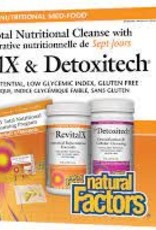Natural Factors CANADIAN - 7 Day Detox - RevitalX & Detoxitech