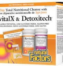 Natural Factors 7 Day Detox - RevitalX & Detoxitech