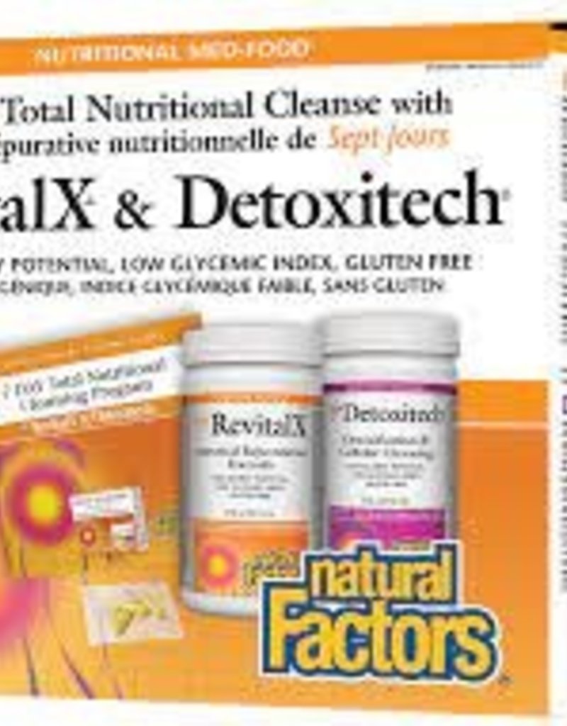 Natural Factors 7 Day Detox - RevitalX & Detoxitech