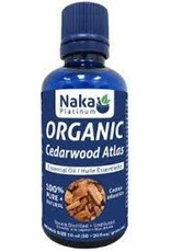 Naka CANADIAN - Essential Oil - ORGANIC Atlas Cedarwood (50ml)