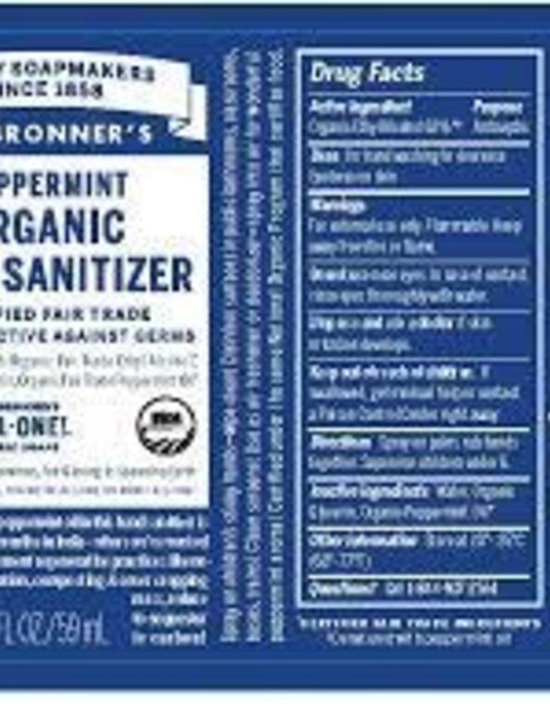 Hand Sanitizer - Peppermint (59ml)