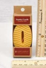 Candle - 100% Beeswax - Number 0