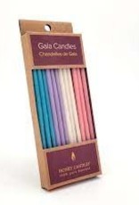 Candle - 100% Beeswax - Gala Pastel (6pcs)