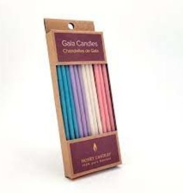 Candle - 100% Beeswax - Gala Pastel (6pcs)