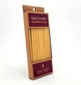 Candle - 100% Beeswax - Gala Natural (6pcs)