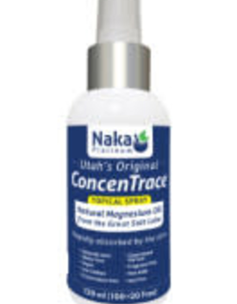 Naka Topical Magnesium Oil Spray - ConcenTrace (120ml)