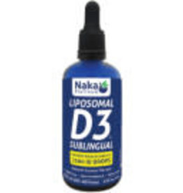 Naka CANADIAN - Vitamin D3 - Liposomal 2000IU - Naka (100ml)