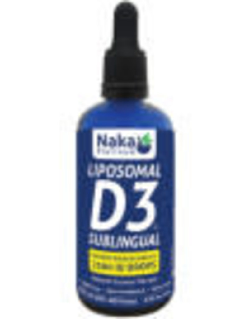 Naka CANADIAN - Vitamin D3 - Liposomal 2000IU - Naka (100ml)
