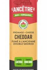 L' Ancetre Cheese - Organic Smoked Cheddar- Lactose Free  (190g)