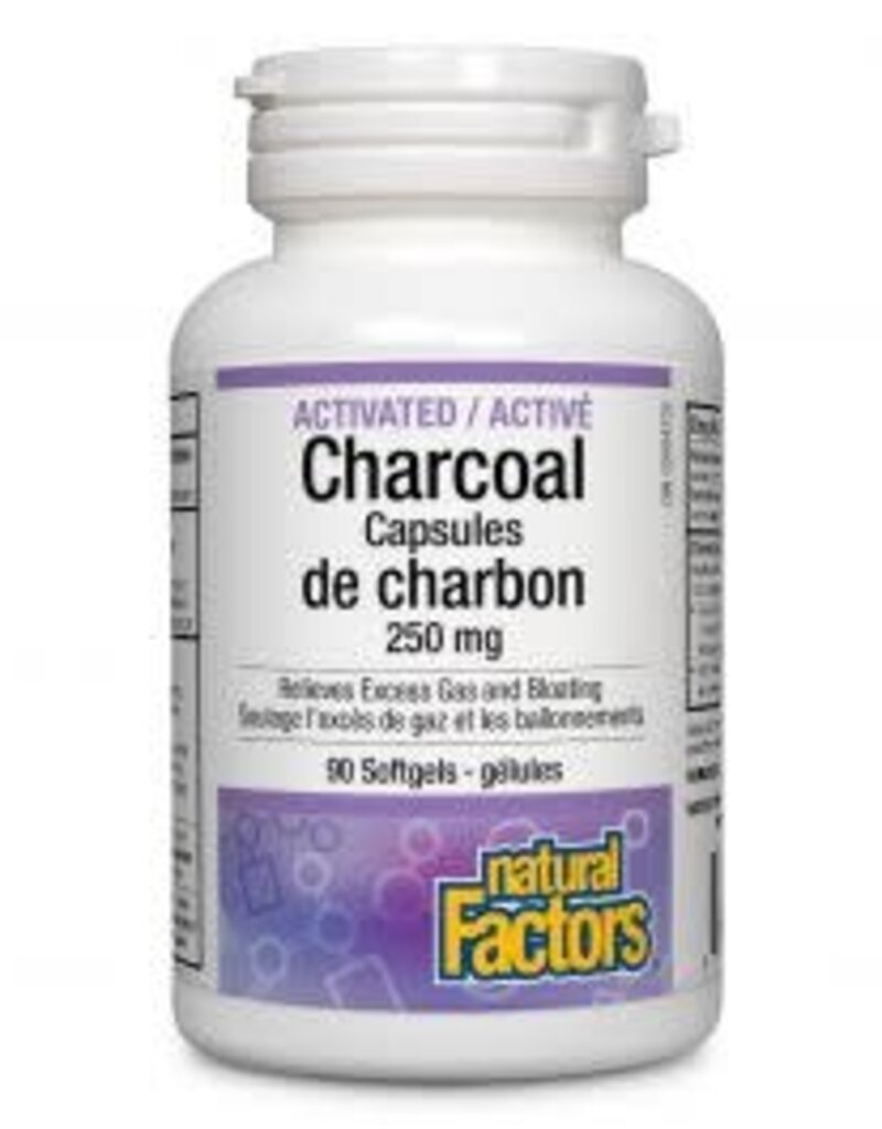 Natural Factors Activated Charcoal (90sg)