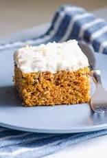 Cravings' Holistic Kitchen Carrot Cake w Cream "Cheeze" Vegan/GF