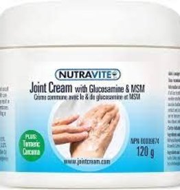 Nutravite Joint Cream w Glucosamine & MSM (120g)