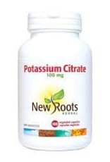 CANADIAN - Potassium Citrate - 100mg (100cp)