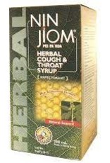 Cough & Throat Syrup - Nin Jiom  Yellow- Herbal (300mL)