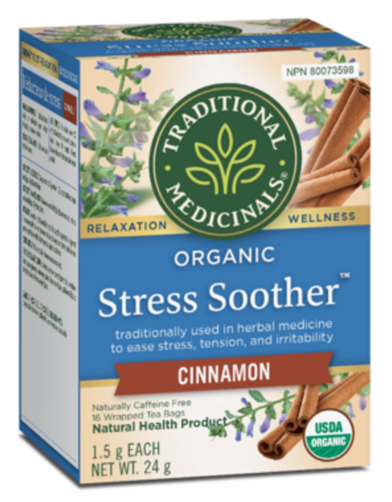 Tea - Organic Stress Soother - Cinnamon (16 tea bags)