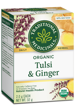 Tea - Organic Tulsi w Ginger (16  tea bags)
