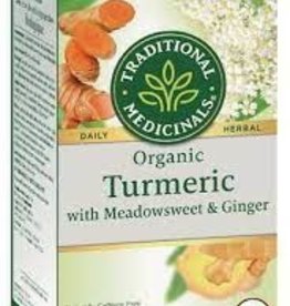 Tea - Organic Turmeric with Meadowsweet & Ginger (16 tea bags)