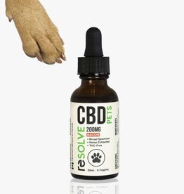 Resolve CBD CANADIAN - CBD - FOR PETS  200mg (30ml)