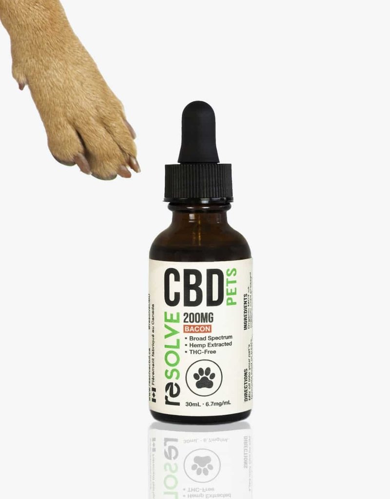 Resolve CBD CANADIAN - CBD - FOR PETS  200mg (30ml)