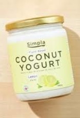 Simpla Coconut Yogurt - Lemon Simpla  (450g)