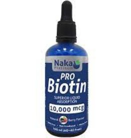 Naka CANADIAN - Biotin  Berry Flavour 10,000 mcg - 100ml