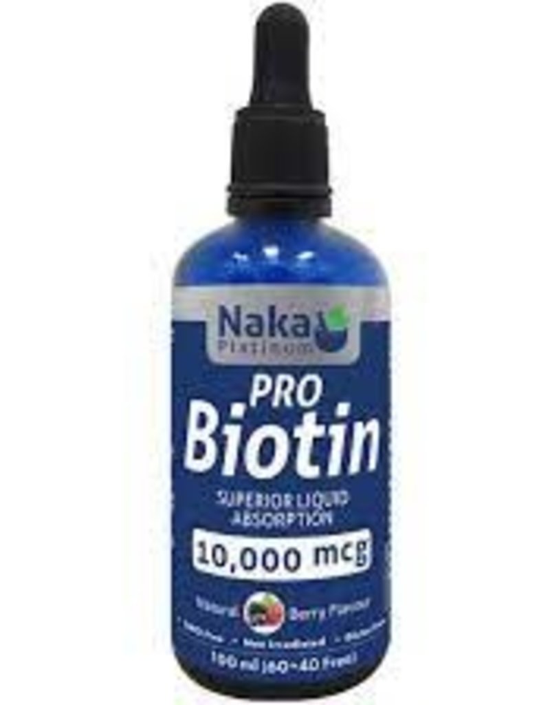 Naka CANADIAN - Biotin  Berry Flavour 10,000 mcg - 100ml