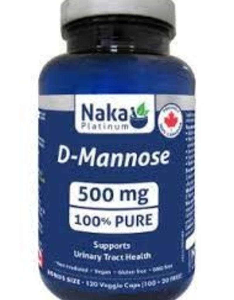 Naka CANADIAN  - D-Mannose Naka 500mg (120cp)