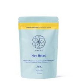 Niyama Wellness CANADIAN - Magnesium Bisglycinate Powder - Hey Relax Fresh Pineapple (48servings)