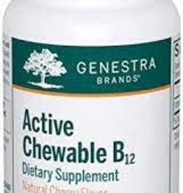 Genestra B12 Active Chewable - Natural Cherry 1000mg (60tb)