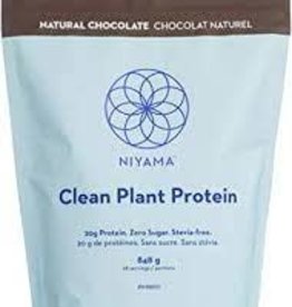 Niyama Wellness CANADIAN - Protein - Clean Plant Protein - Natural Chocolate (848g)
