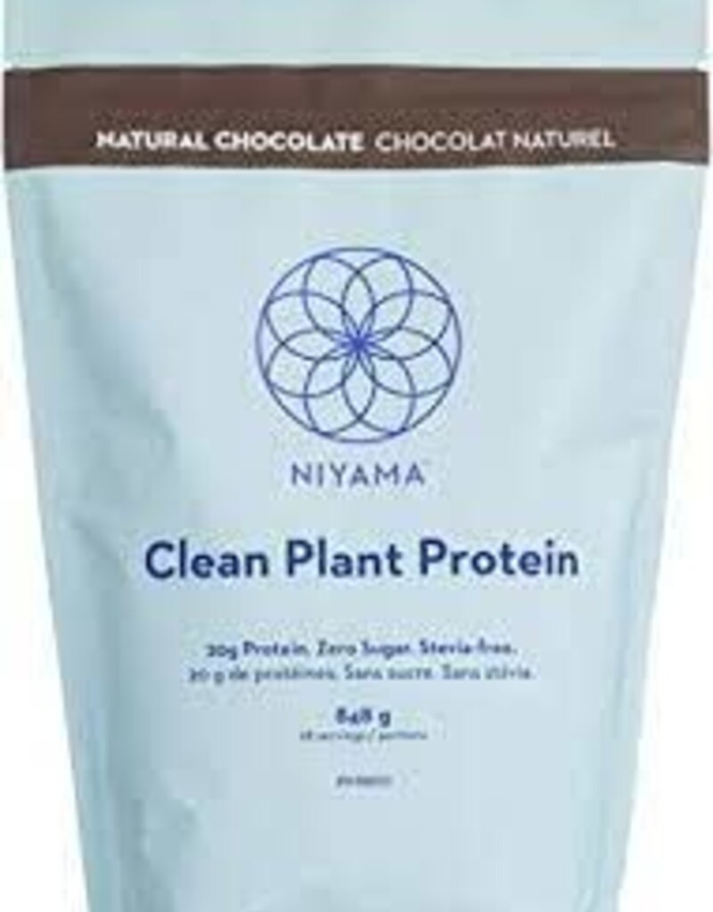 Niyama Wellness CANADIAN - Protein - Clean Plant Protein - Natural Chocolate (848g)