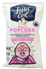 Lesser Evil Organic Popcorn - Himalayan Pink Salt (142g)