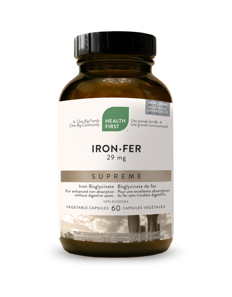 Health First Iron Bisglycinate  Supreme HFN (60cp)