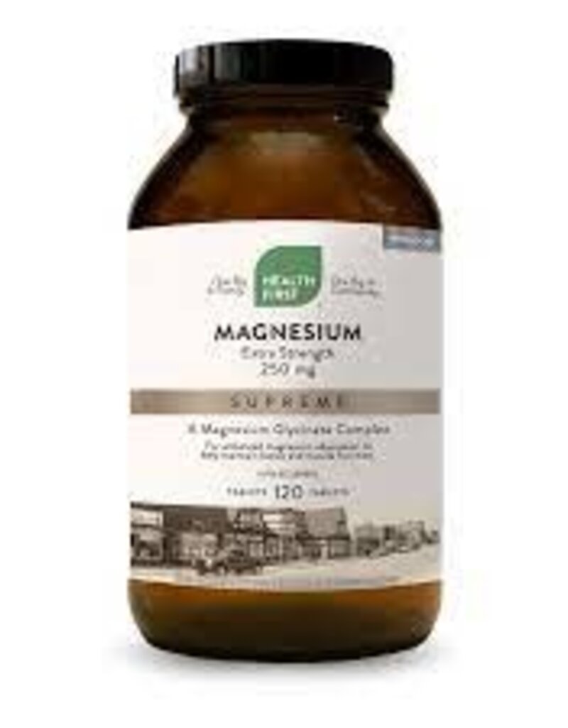 Health First CANADIAN - Magnesium Bisglycinate Complex Supreme 200mg HFN (180cp)
