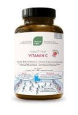 Health First CANADIAN - Vitamin C - Buffered, Gentle, Chewable 400mg - Strawberry HFN (150chews)