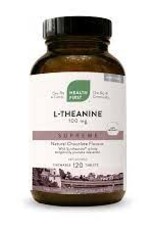 Health First CANADIAN - L-Theanine 100mg Suntheanine Chewables - Chocolate HFN (120tb)