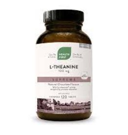 Health First L-Theanine 100mg Suntheanine Chewables - Chocolate HFN (120tb)