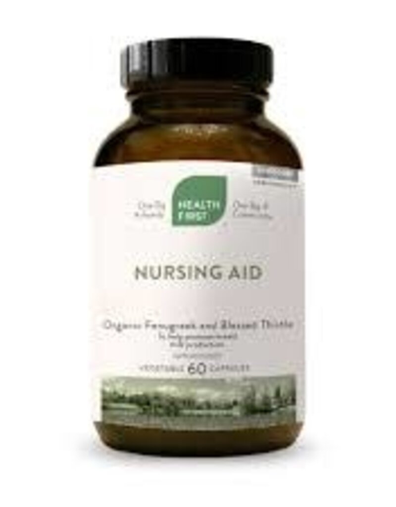 Health First CANADIAN - Nursing Aid - Organic Fenugreek & Blessed Thistle HFN (60cp)