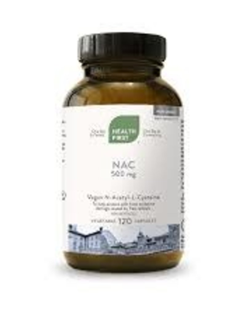 Health First NAC -N-acetyl cysteine 500mg HFN (120cp)