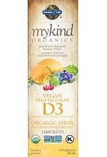 Garden Of Life Vitamin D - Vegan D3 Spray 1000IU - Vanilla (58mL)