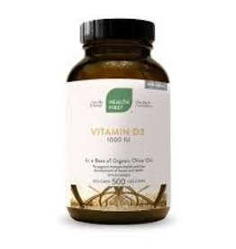Health First CANADIAN - Vitamin D3  1000IU HFN (500sg)