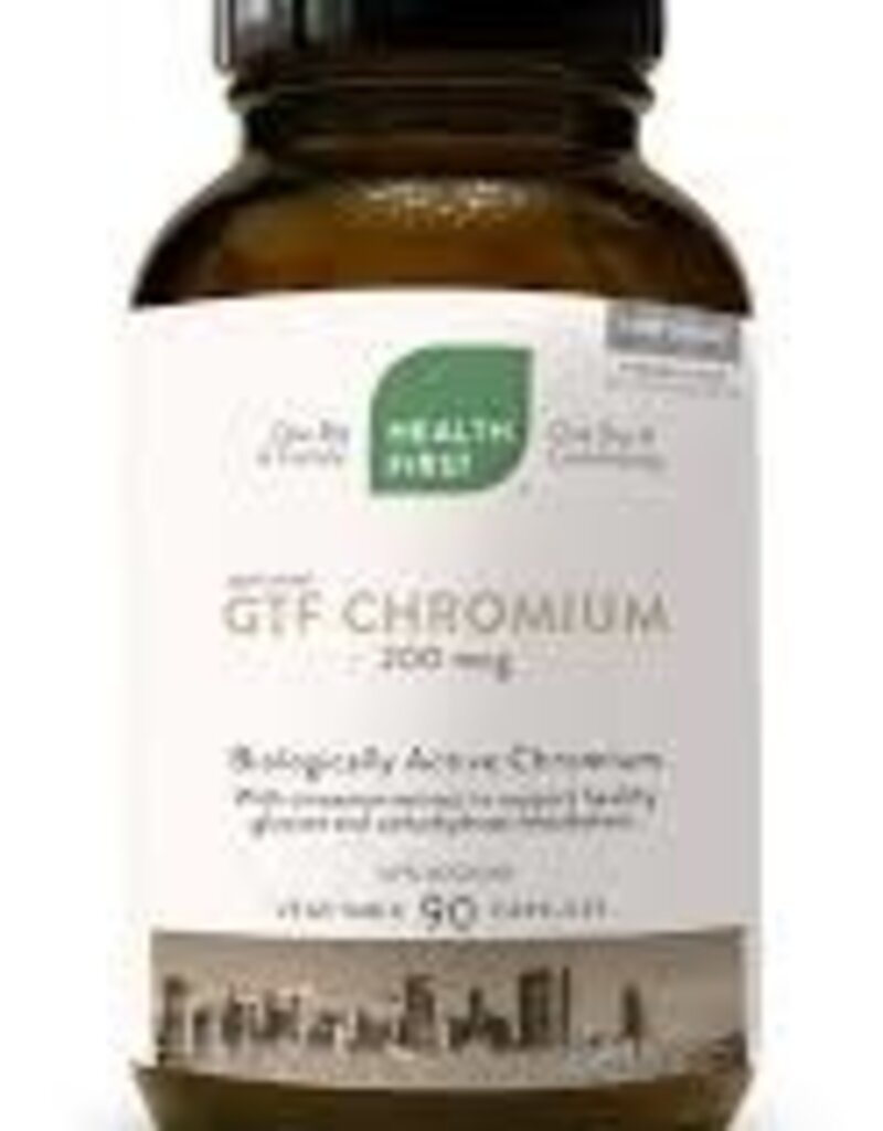 Health First CANADIAN - Chromium - GTF 200mcg HFN (90 tabs)