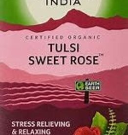 Tea - Tulsi Holy Basil - Sweet Rose - Organic India  (25 tea bags)