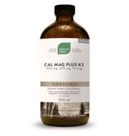 Health First Cal/Mag + K2 - Lemon Lime HFN (450ml)