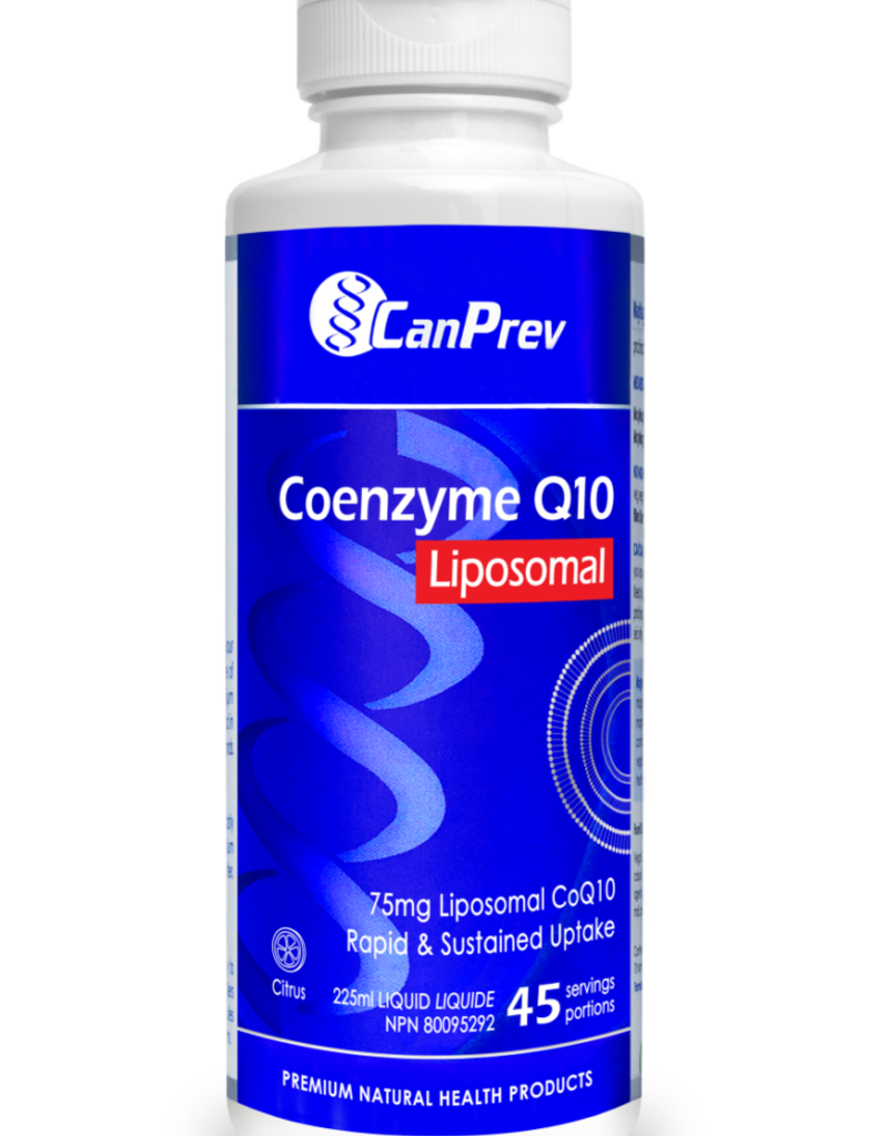 CanPrev CANADIAN - Coenzyme Q10 - Liposomal Citrus 75mg (45 servings)