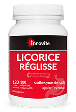 innovite Licorice with Activated Charcoal 300mg (120cp)